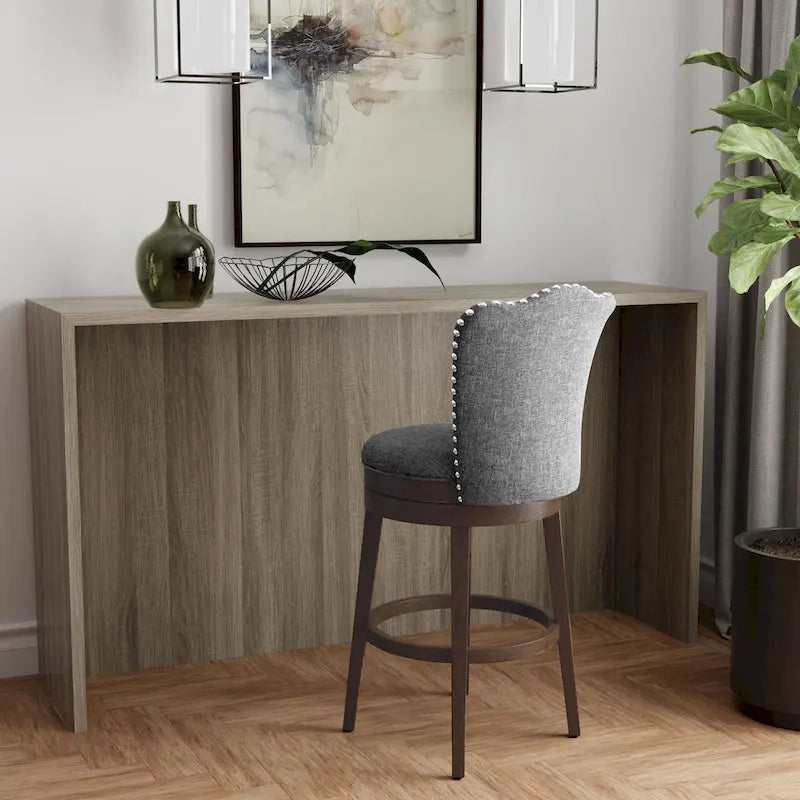 Hillsdale Edenwood Wood Swivel Stool