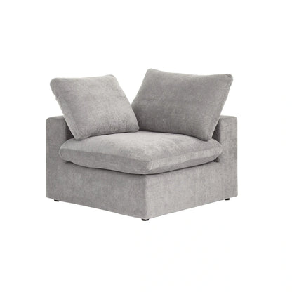 120.45 Oversize Down Filled Corner 5-seats Sectional Sofa Couch