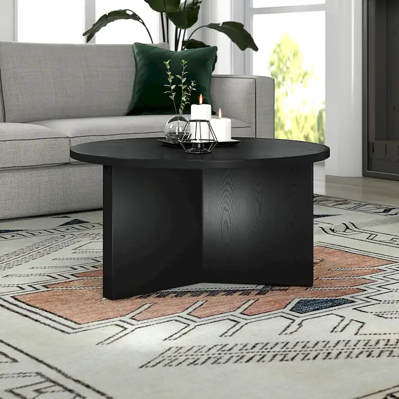 Anders 32 Wide Round Coffee Table
