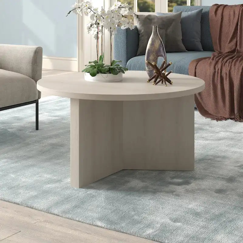 Anders 32 Wide Round Coffee Table