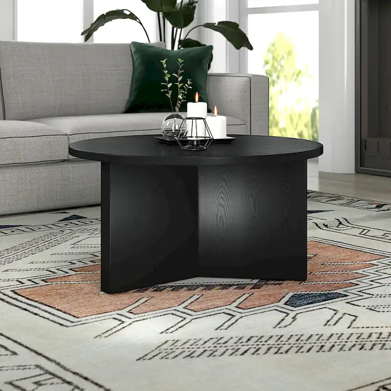 Anders 32 Wide Round Coffee Table