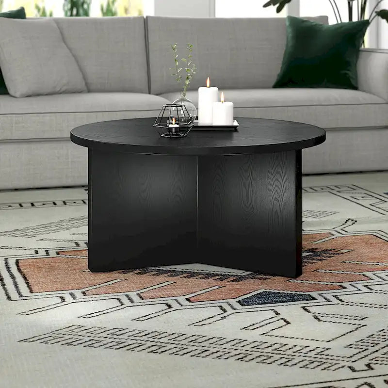 Anders 32 Wide Round Coffee Table