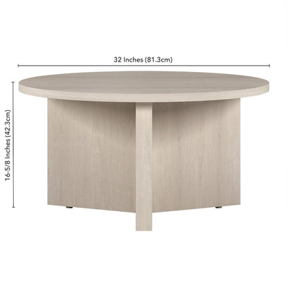 Anders 32 Wide Round Coffee Table
