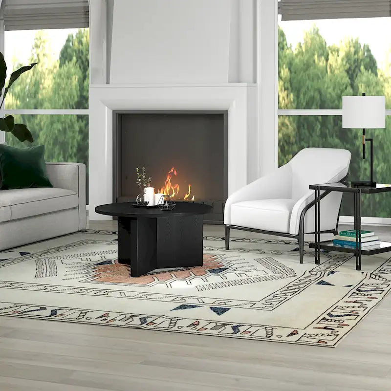 Anders 32 Wide Round Coffee Table