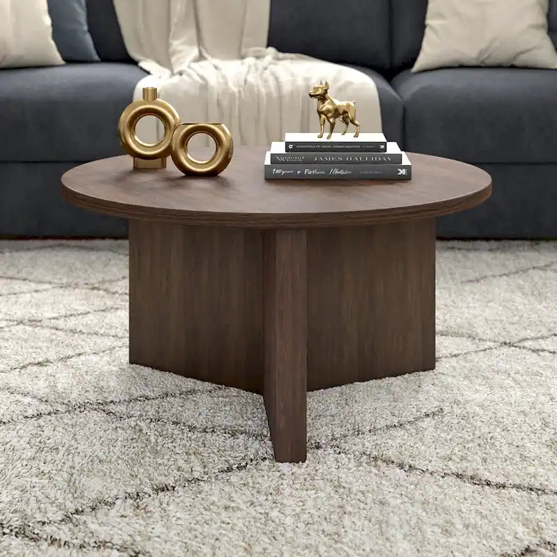 Anders 32 Wide Round Coffee Table
