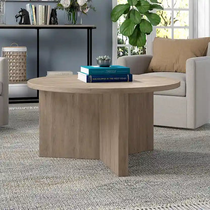 Anders 32 Wide Round Coffee Table