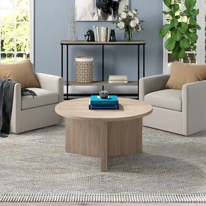Anders 32 Wide Round Coffee Table