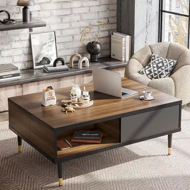 Modern TV Stand up to for 85 inch TVs Entertainment Center with Storage - 80 inch