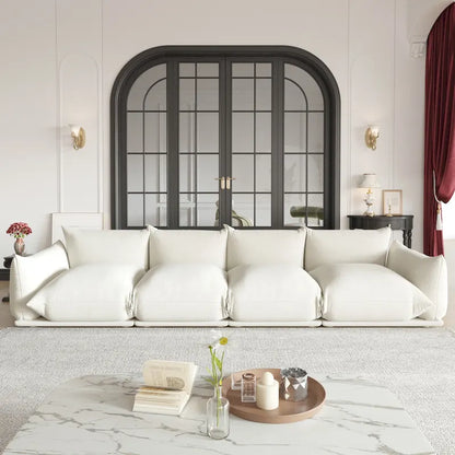 Modular Upholstered Sectional Sofas Chenille Fabric Lounge Counches