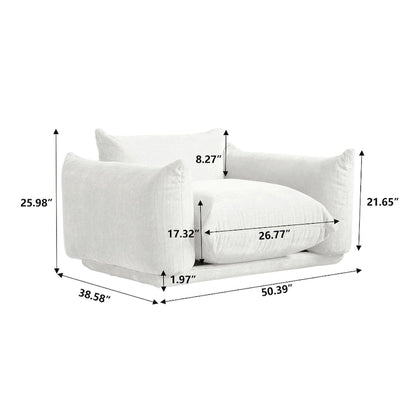 Modular Upholstered Sectional Sofas Chenille Fabric Lounge Counches