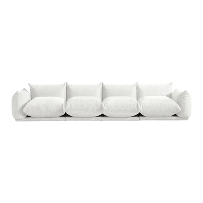 Modular Upholstered Sectional Sofas Chenille Fabric Lounge Counches