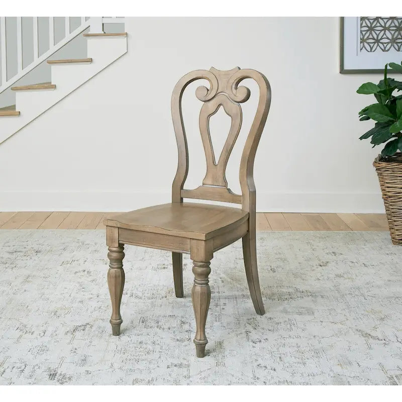 Magnolia Manor Opt 7 Piece Rectangular Table Set