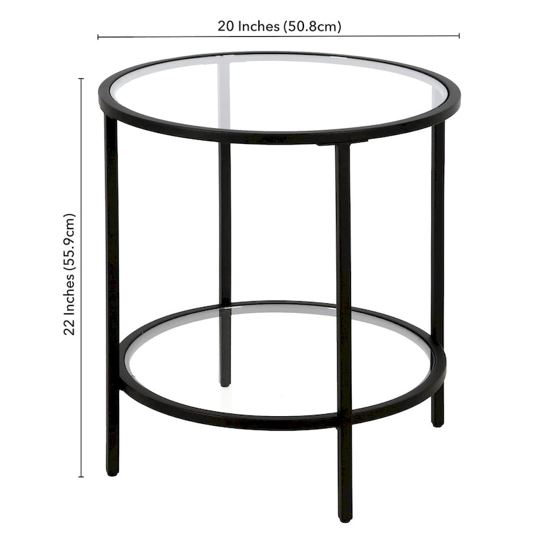 Sivil Round Side Table