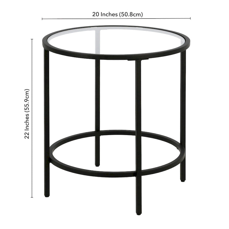 Sivil Round Side Table