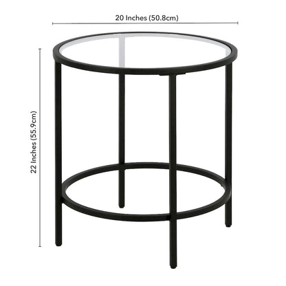 Sivil Round Side Table