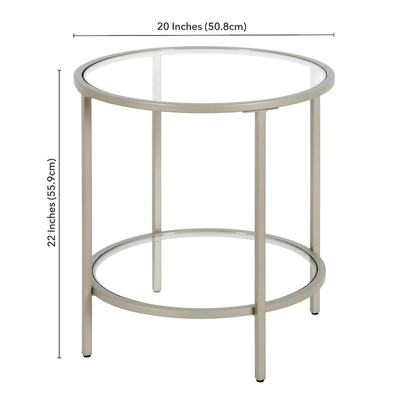 Sivil Round Side Table