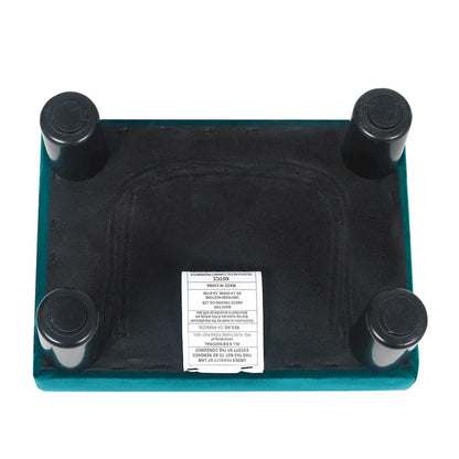 Adeco Velvet Foot Stool Ottoman with Tufted Button