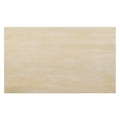 Roundhill Amonia 7-piece Dining Set, Turned-Leg Dining Table with 6 Tufted Chairs