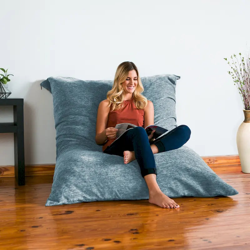 Jaxx Floor Chenille Pillow Bean Bag Lounger