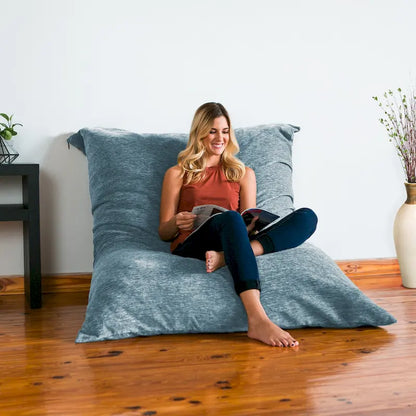 Jaxx Floor Chenille Pillow Bean Bag Lounger