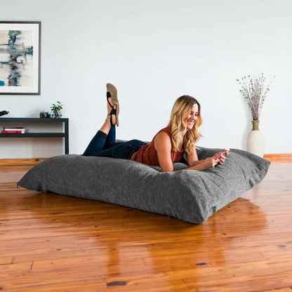 Jaxx Floor Chenille Pillow Bean Bag Lounger