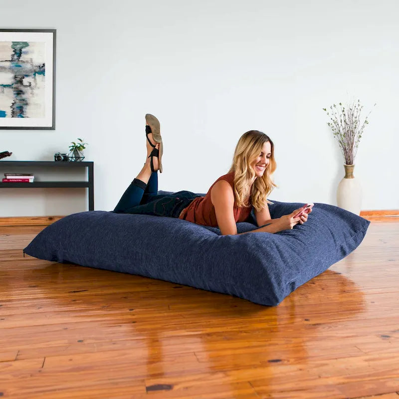 Jaxx Floor Chenille Pillow Bean Bag Lounger