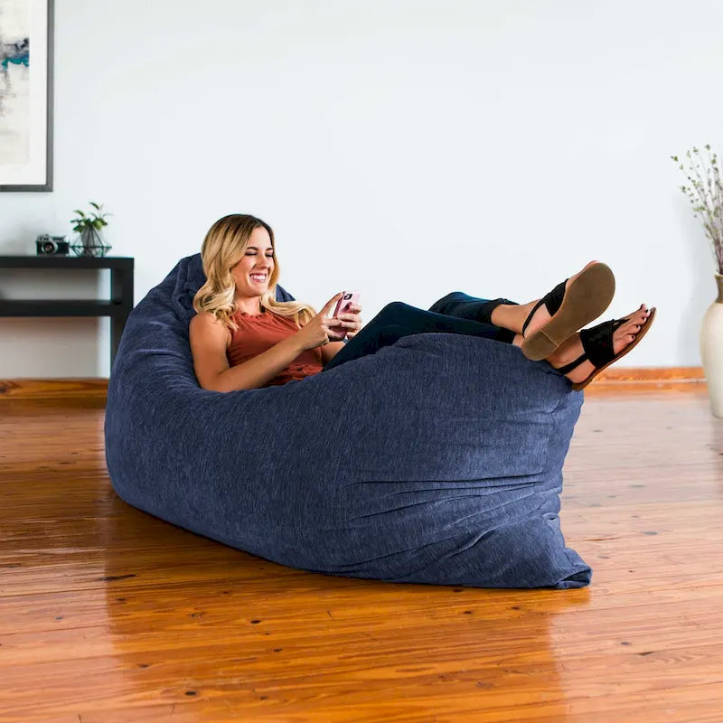 Jaxx Floor Chenille Pillow Bean Bag Lounger