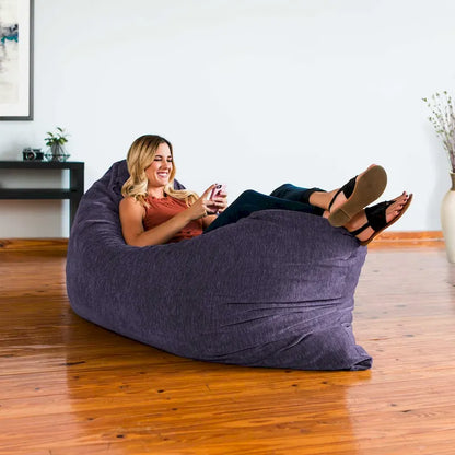 Jaxx Floor Chenille Pillow Bean Bag Lounger
