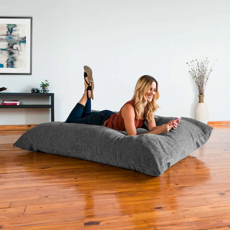 Jaxx Floor Chenille Pillow Bean Bag Lounger