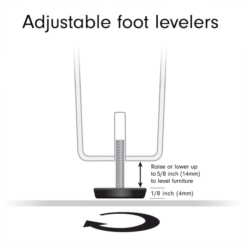 Hera 20 Wide Square Side Table with Clear Shelf