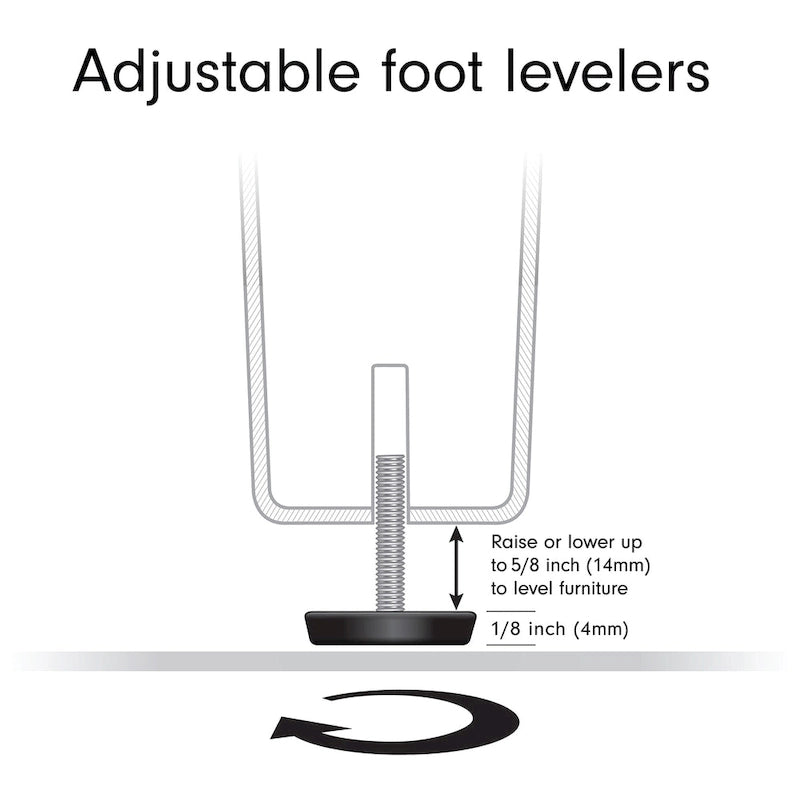 Hera 20 Wide Square Side Table with Clear Shelf