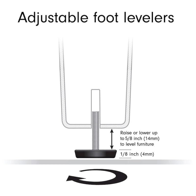 Hera 20 Wide Square Side Table with Clear Shelf