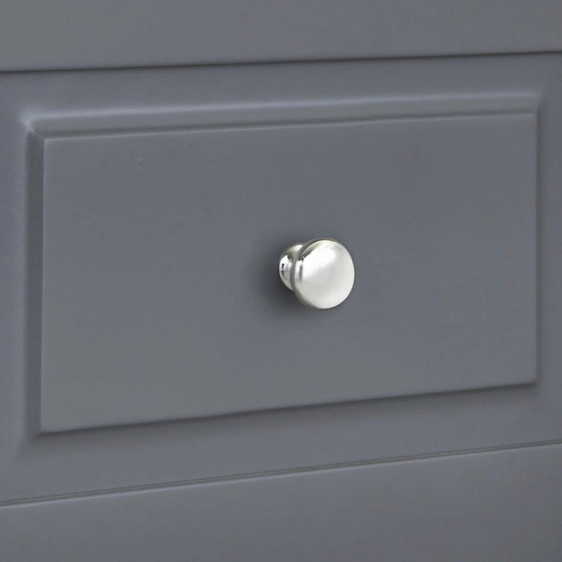 Simple Living 3-drawer Drop Leaf Kitchen Cart