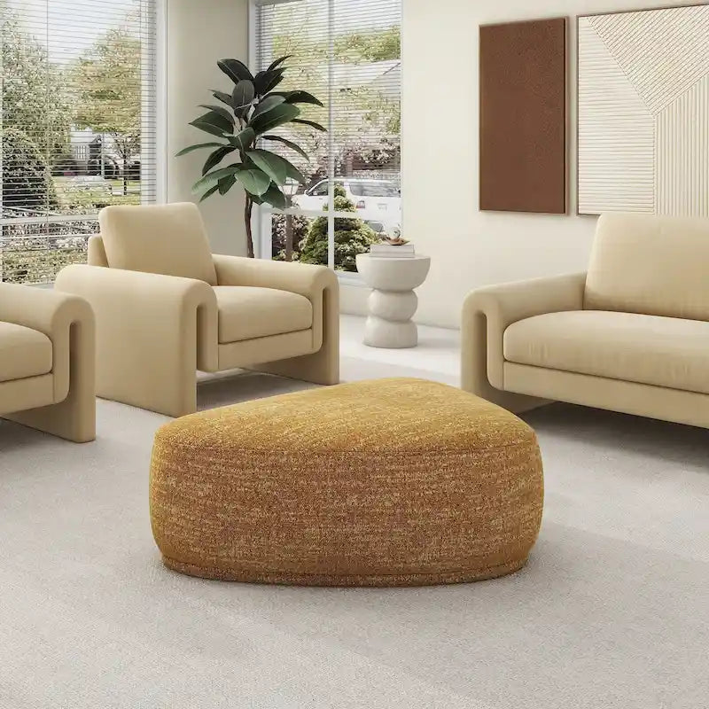 Pebble 44 Rounded Triangle Cocktail Ottoman