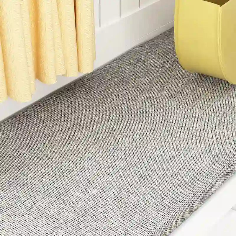 68.5H Hall Tree with Bench and Shoe Storage White/Black/Grey