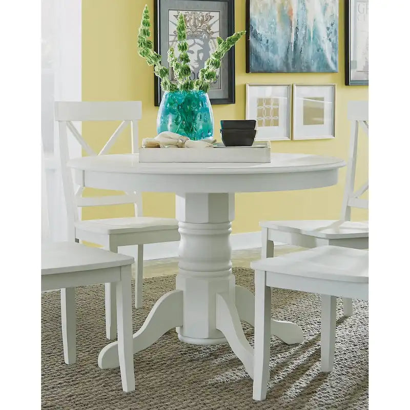 Homestyles 42 Round Pedestal Dining Table (Table Only)
