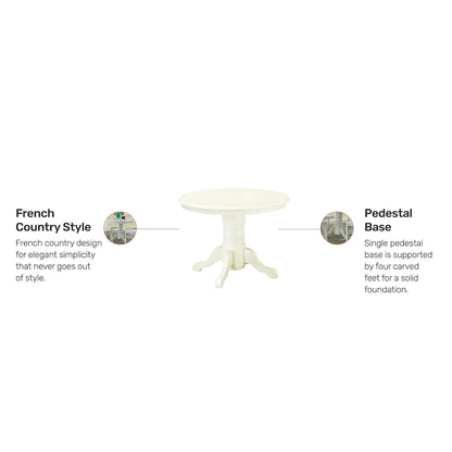 Homestyles 42 Round Pedestal Dining Table (Table Only)