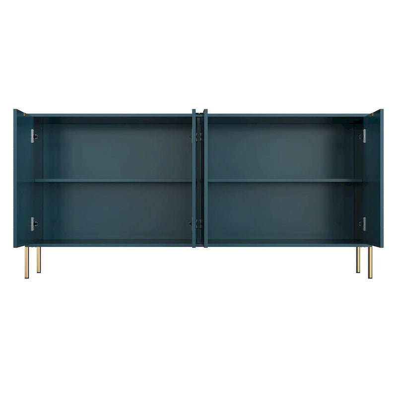 Clihome Modern 4-Door Buffets Sideboards