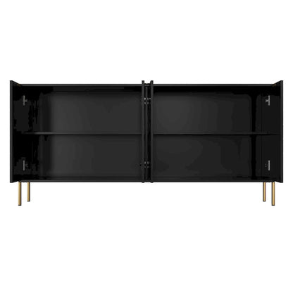 Clihome Modern 4-Door Buffets Sideboards