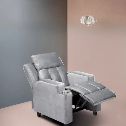 Magic Seats for Superheroes & Princesses, Super Deluxe Kids Recliner with Footrest, Headrest, 2 Cup Holders