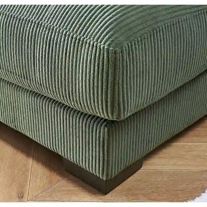 Corduroy Upholstered Chaise Lounge Living Room Chair
