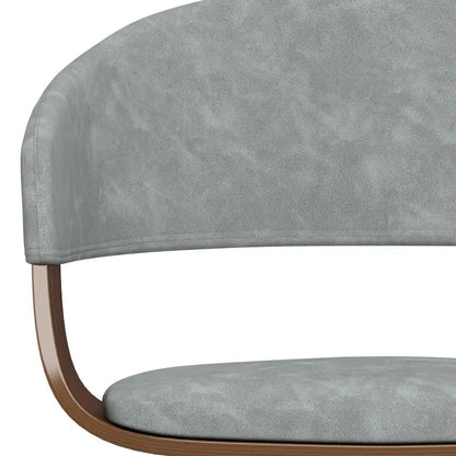 WYNDENHALL Calinda Mid Century Modern Bentwood Single Dining Chair - 20.5w x 21.7d x 30.9h