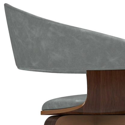 WYNDENHALL Calinda Mid Century Modern Bentwood Single Dining Chair - 20.5w x 21.7d x 30.9h