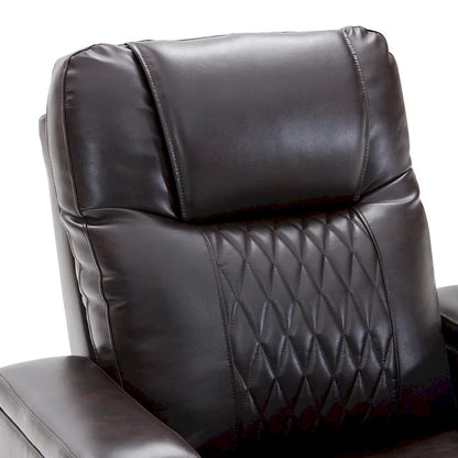 Nestfair Power Motion Recliner with 2 Cup Holders and 360 Swivel Tray Table