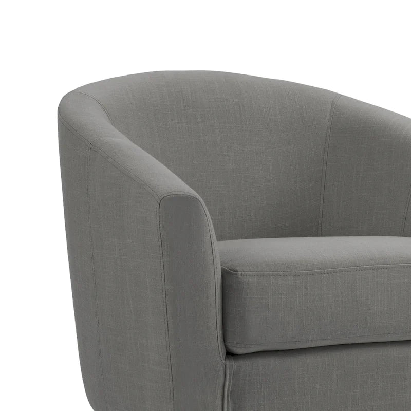 Modern Barrel Accent Chairs Cozy Armchair Club Chair
