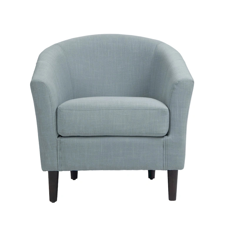 Modern Barrel Accent Chairs Cozy Armchair Club Chair