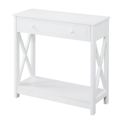 Convenience Concepts Oxford 1 Drawer Entryway Hall Table with Shelf