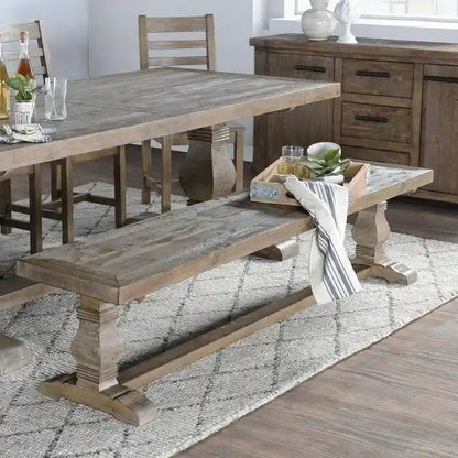 Kasey Reclaimed Wood Dining Bench by Kosas Home
