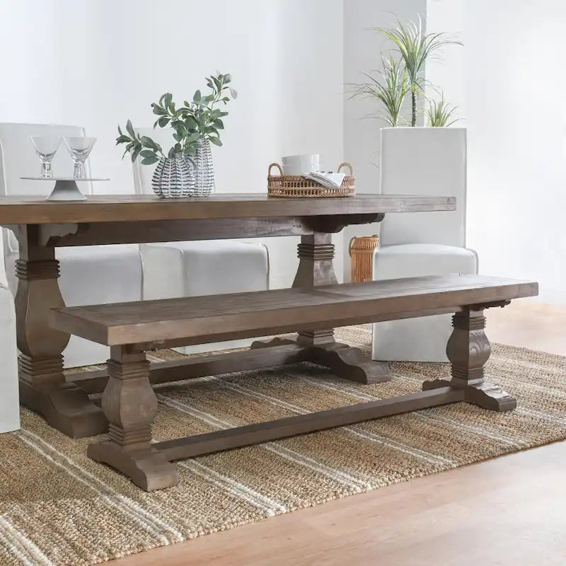 Kasey Reclaimed Wood Dining Bench by Kosas Home