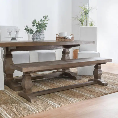 Kasey Reclaimed Wood Dining Bench by Kosas Home